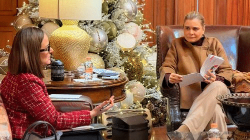 Recibió Maru a Marcela Herrera del TSJE; analizaron presupuesto