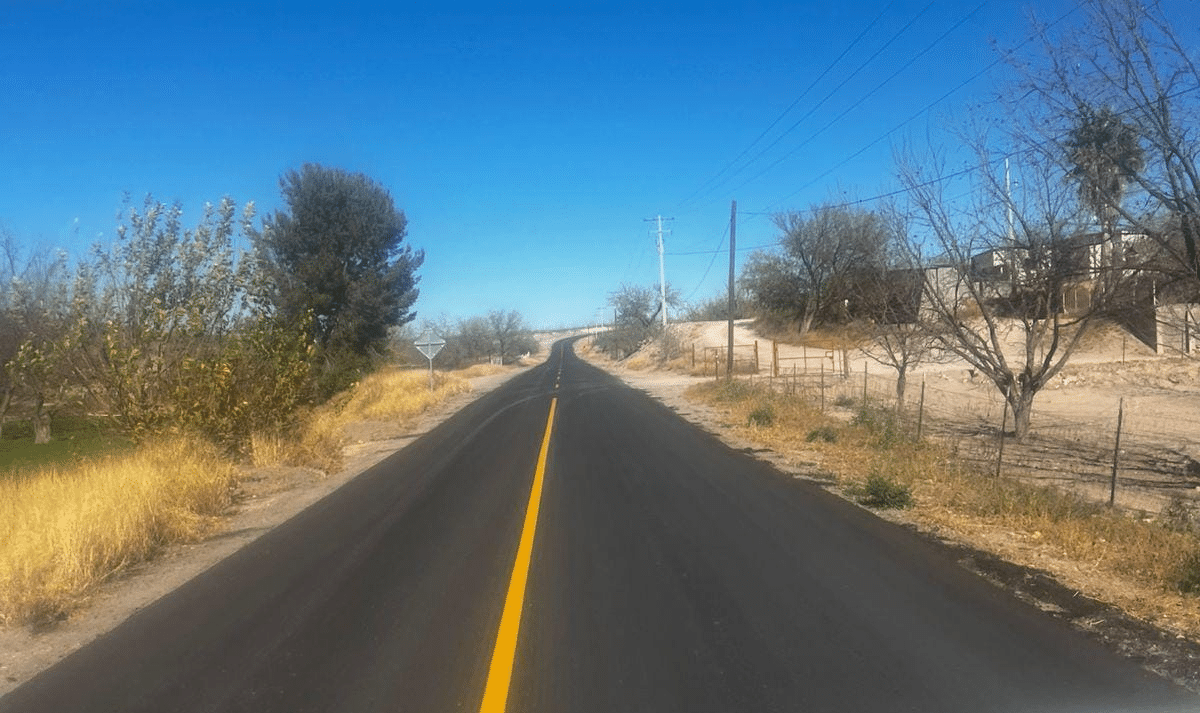 En etapa final la rehabilitación del camino Colina–Mirador en San Francisco de Conchos