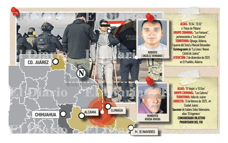 Entregan a EU a líderes criminales del CDS