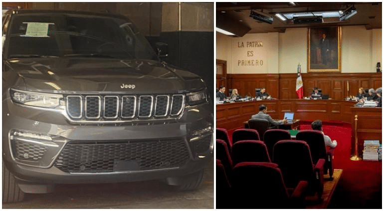 Estrenan ministros de la 4T camionetonas de lujo y blindadas