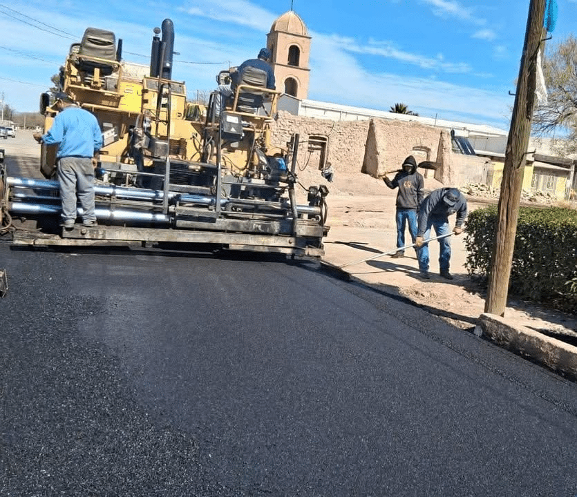 Concluyen trabajos de rehabilitación en la calle Libertad de Corraleño de Juárez