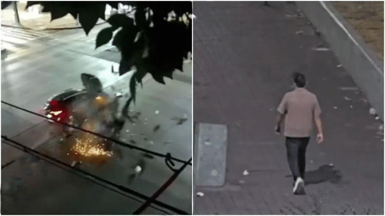 Horror en CDMX: trató de huir a pie tras embestir y m4t4r a biker