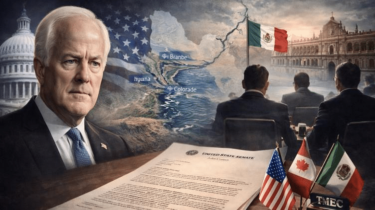 Pide Texas a EU revise desde el TMEC pago de agua