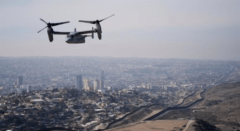 Por narcodrones mexicanos cerró EU espacio aéreo de El Paso