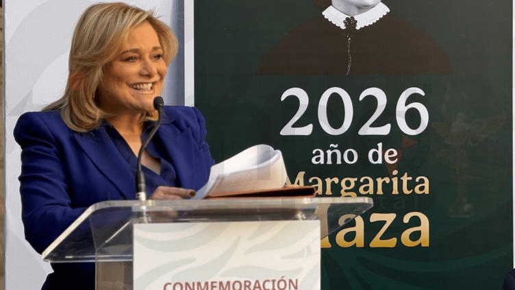 Celebramos a Ejército, con instituciones unidas orden prevalece: Maru