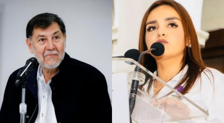 Eliminó Noroña videos en los que hablaba mal de Grecia Quiroz