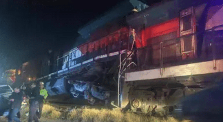 Chocaron trenes en Sonora; hay al menos 4 lesionados 