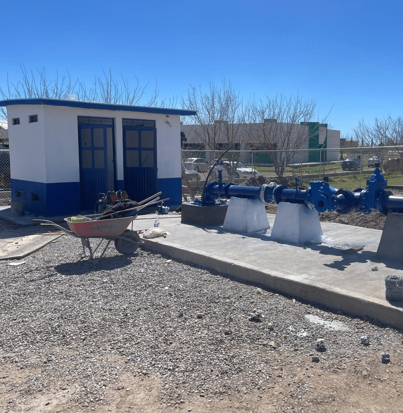 Preparan conexión del pozo del COBACH; suspenderán servicio por algunas horas en el sector