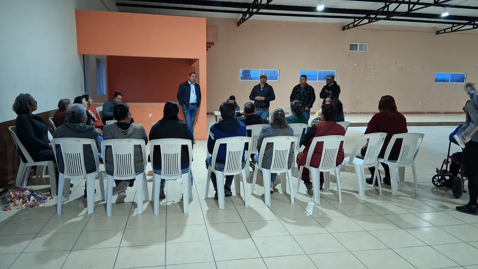 Respalda alcalde Sergio Luis Olvera Gallegos las Fiestas Patronales de Estación La Cruz