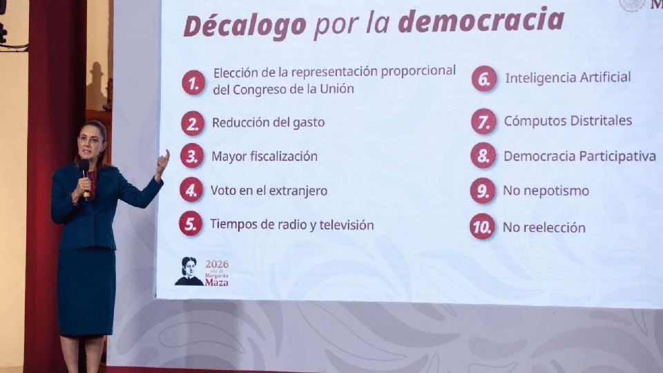 Diputados circulan proyecto de dictamen de reforma electoral sin cambiar una coma a iniciativa presidencial; se prevé votarlo el miércoles en el pleno