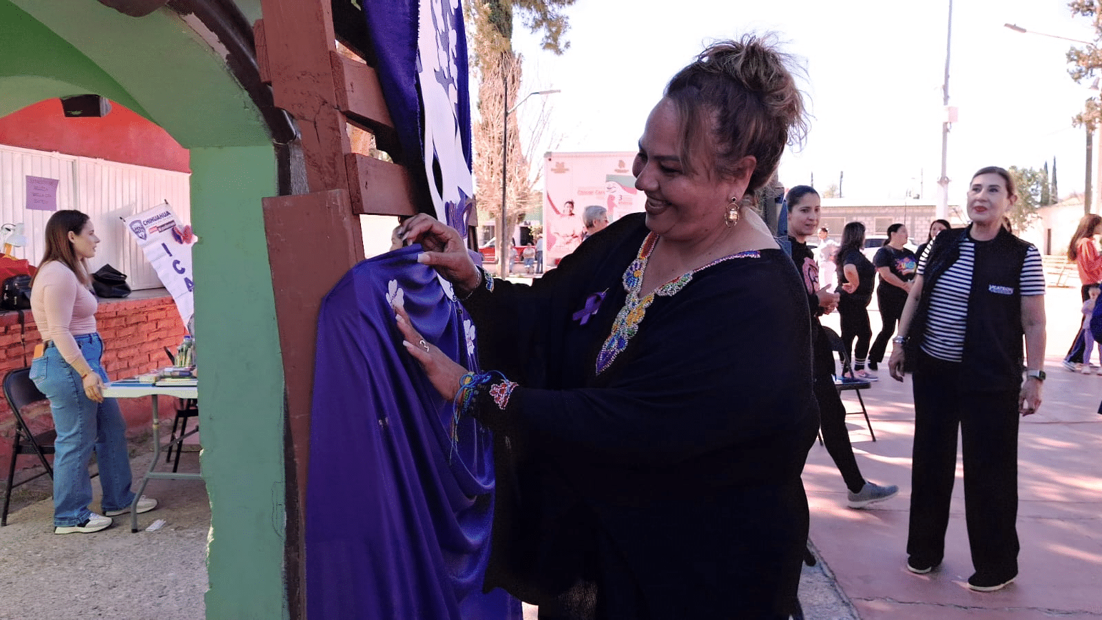 Realizan Feria de la Mujer en San Francisco de Conchos para conmemorar el 8M