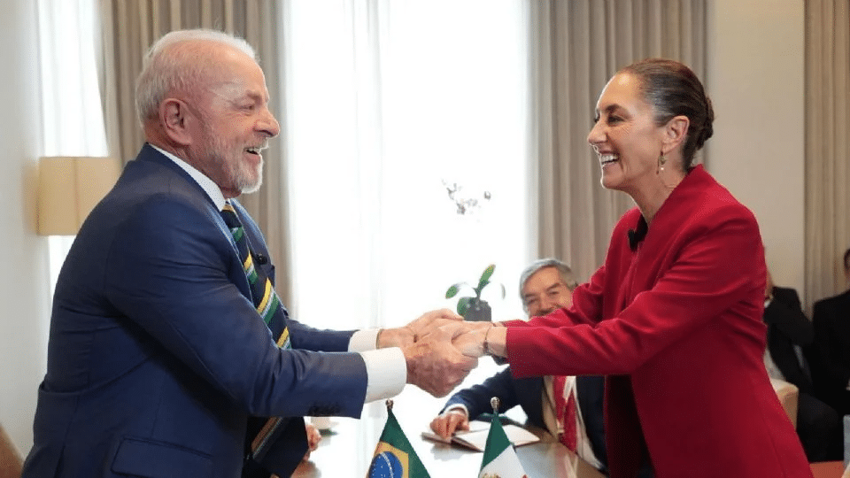 Sheinbaum afirma que evalúa viajar a Brasil antes de junio tras invitación de Lula da Silva