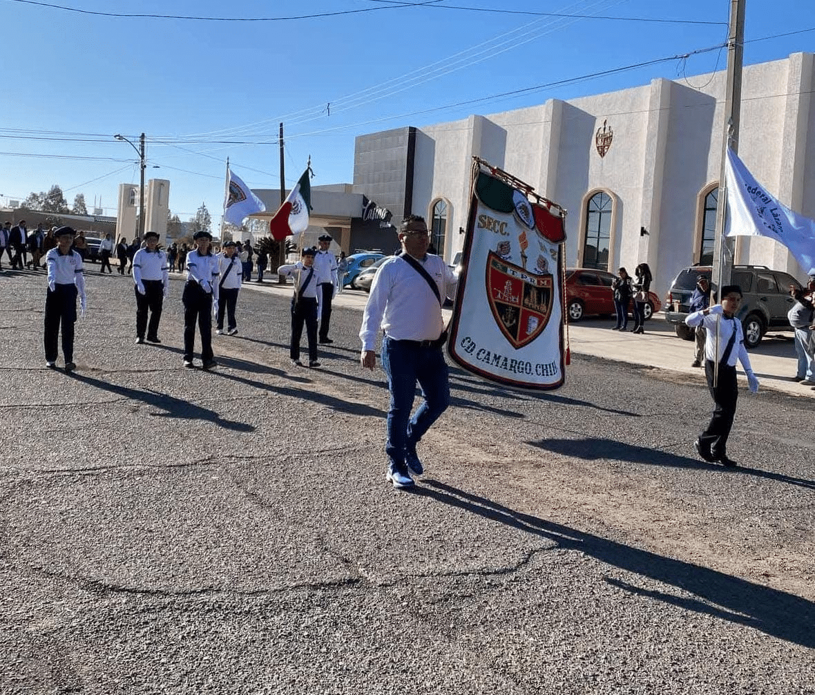 Instituciones educativas se alistan para desfile del 18 de marzo en Camargo