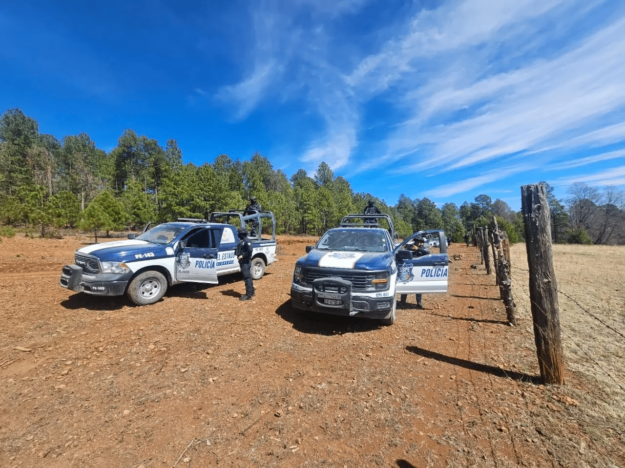 Encuentran en Guachochi pista de aterrizaje clandestina y vehículo desmantelado