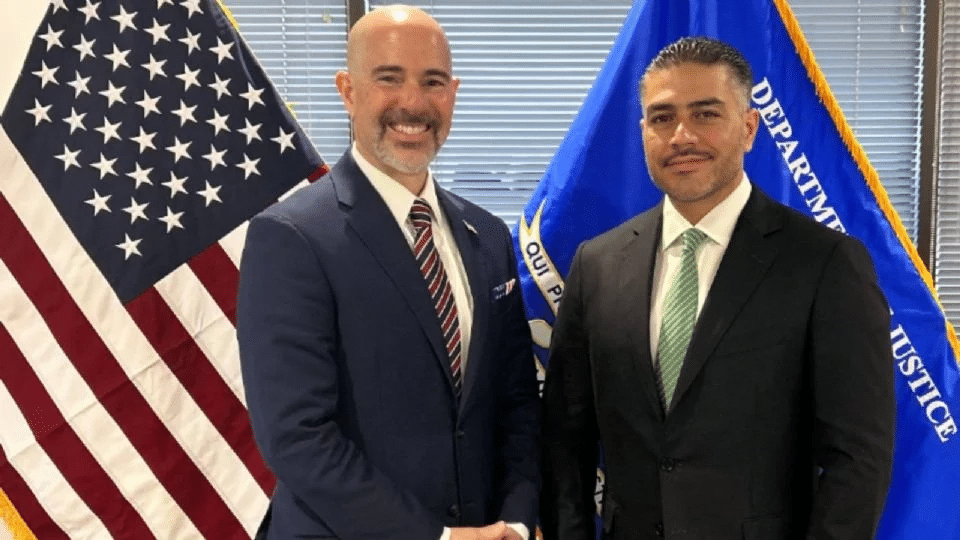 Harfuch y el director de la DEA se reúnen en Washington para hablar de cooperación contra el narcotráfico