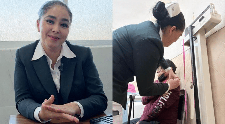 Reconoció IMSS a enfermera que se viralizó por buen trato a pacientes