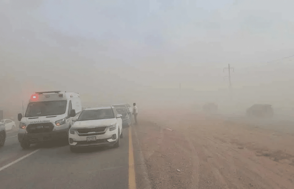 Generará Frente frío 38 vientos de hasta 45 km/h