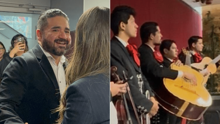 Serenata legislativa: festejan con mariachi a diputado de MC