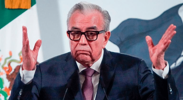 Advierte Rocha Moya: acusación de EU contra mí es contra la 4T