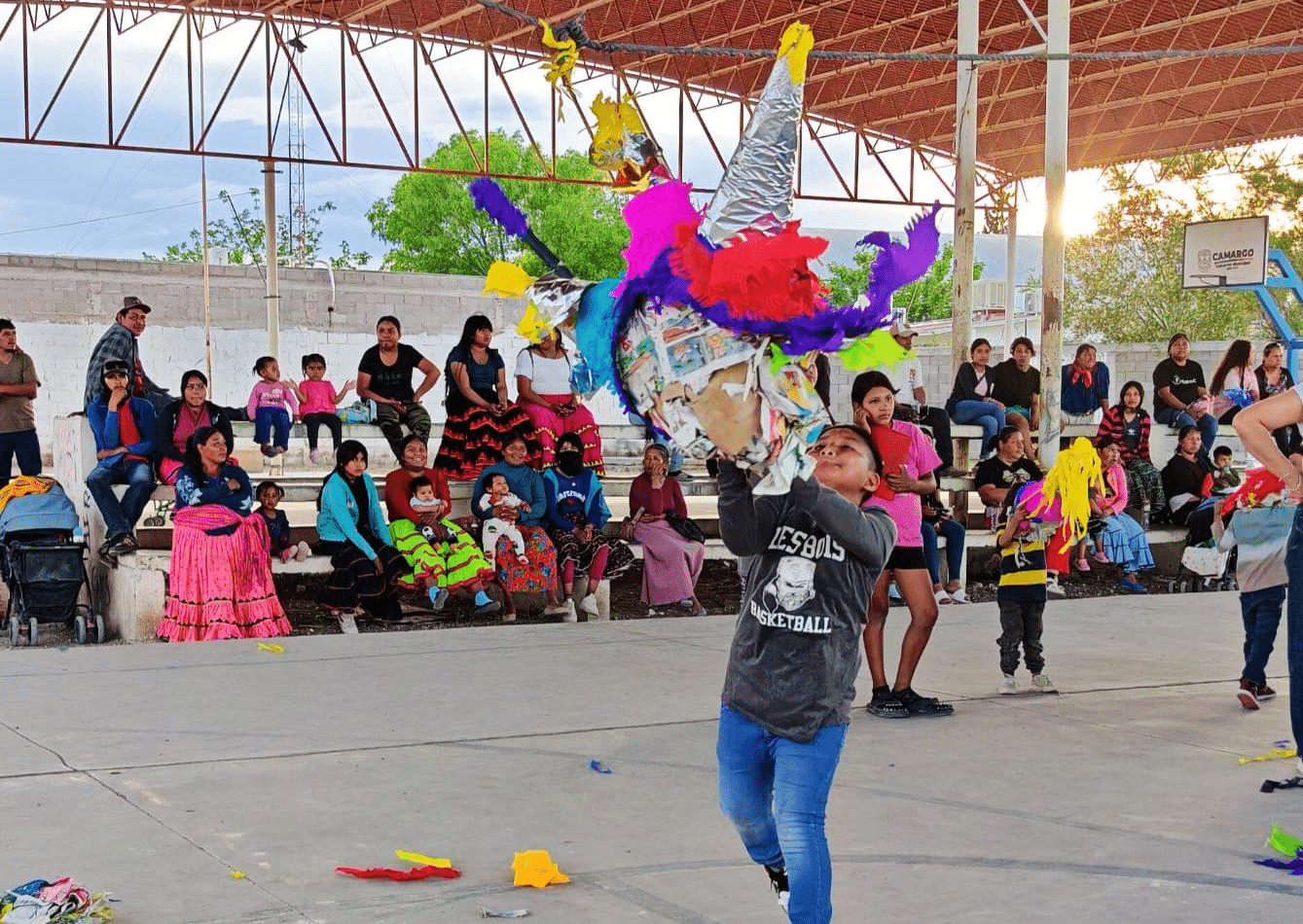 Celebración del Día del Niño reúne a familias de comunidad indígena