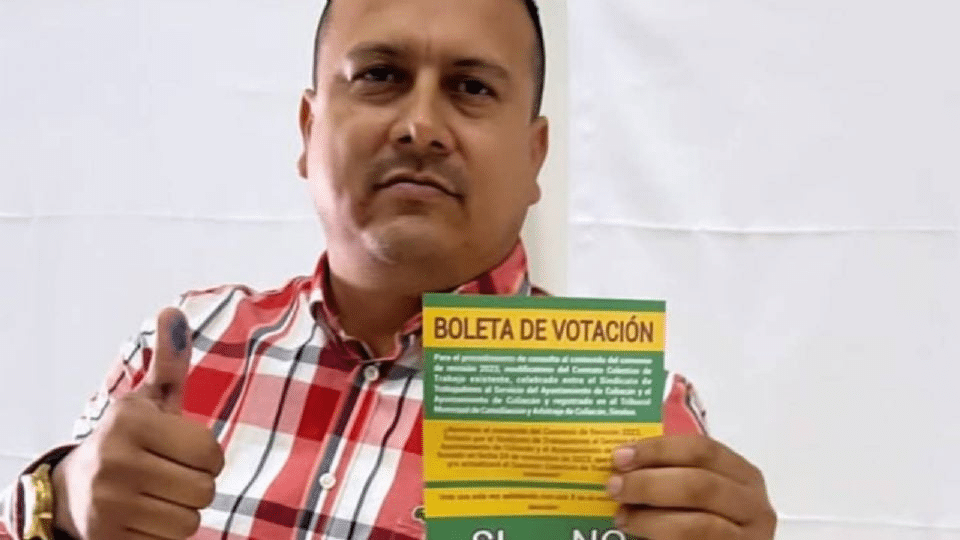 Matan a balazos a Homar Salas Gastélum, líder elector del Sindicato de Trabajadores de Culiacán
