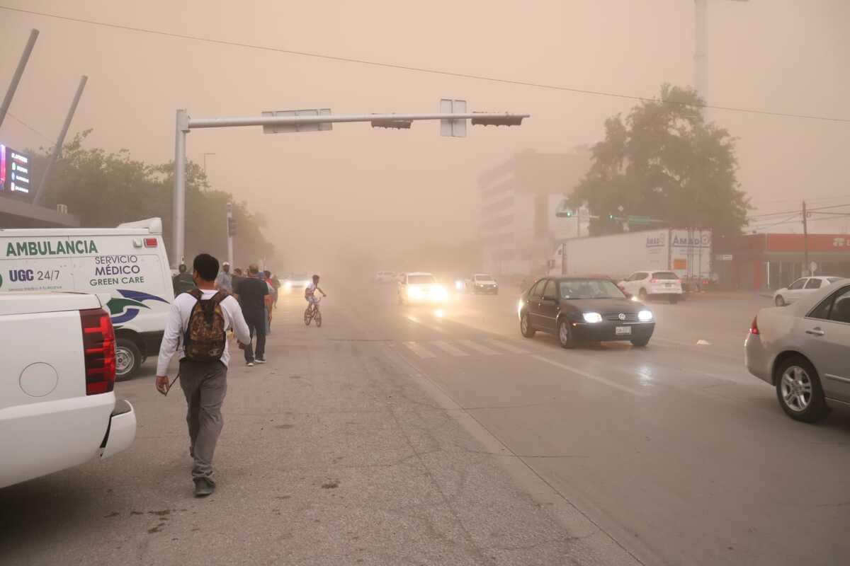 Advierte Protección Civil sobre fuertes vientos, tolvaneras y posible caída de granizo