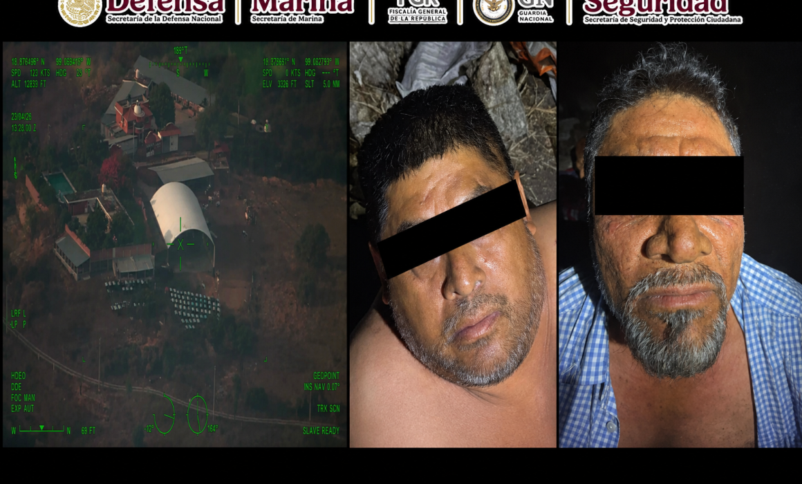 Operativo en Morelos: actualizan a ocho los sujetos detenidos de «Los Linos» y un elemento es remitido a quirófano