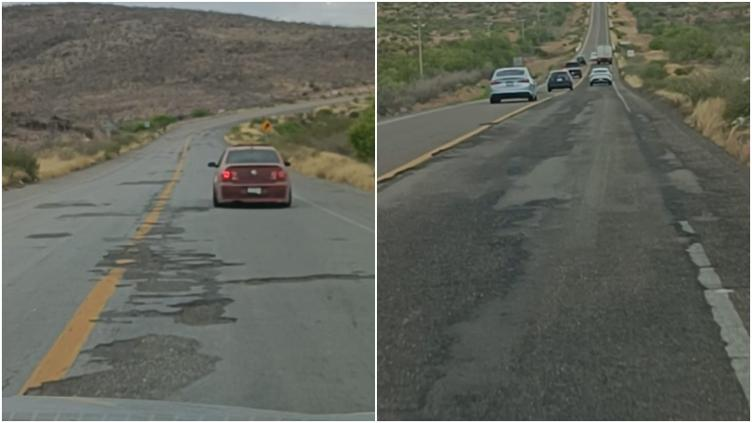 Denuncian pésimas condiciones en vía corta a Parral