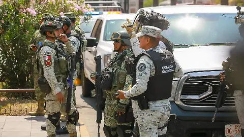 Rafaguearon a elementos de la Guardia Nacional en Durango