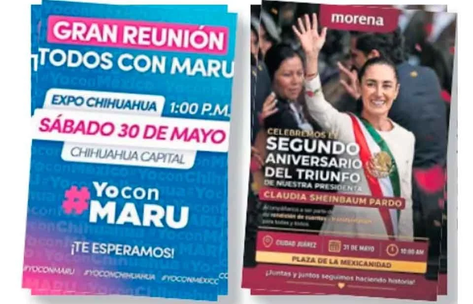 Duelo de movilizaciones en Chihuahua y Juárez