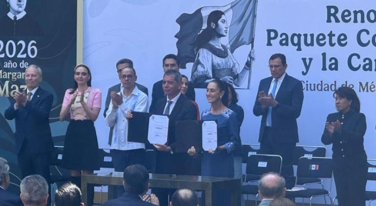 Renueva Sheinbaum el PACIC, mantendrán precios en canasta básica