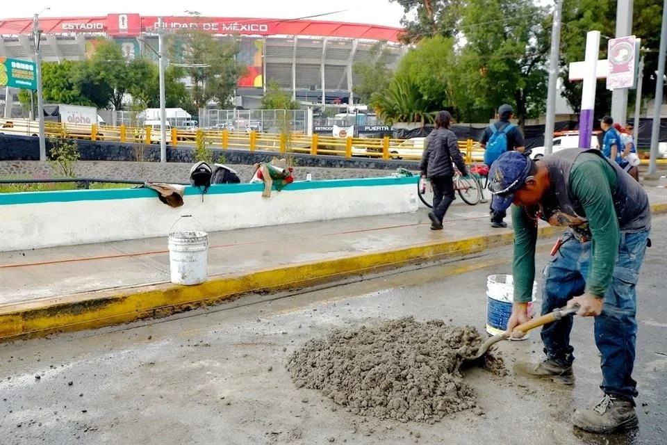 Complican lluvias camino al Azteca