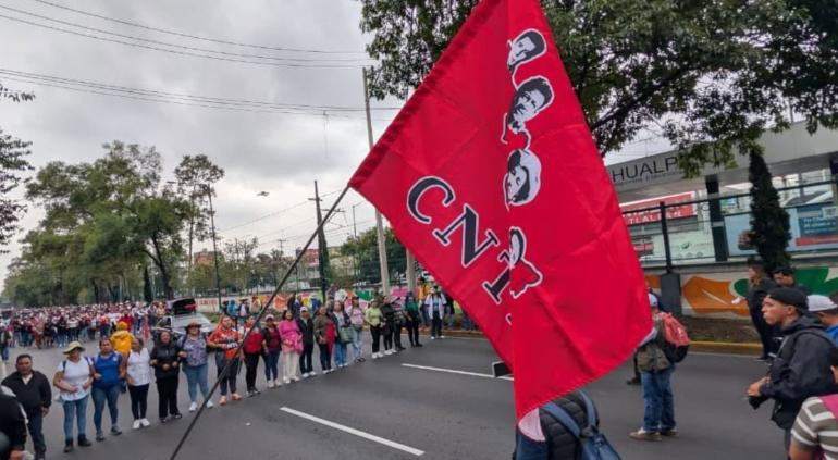 Ratifica CNTE continuar el paro nacional; hoy definirán acciones
