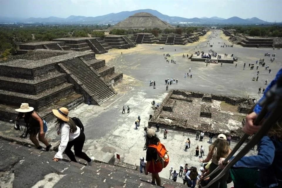 Presume CSP rehabilitación de Teotihuacán tras ataque