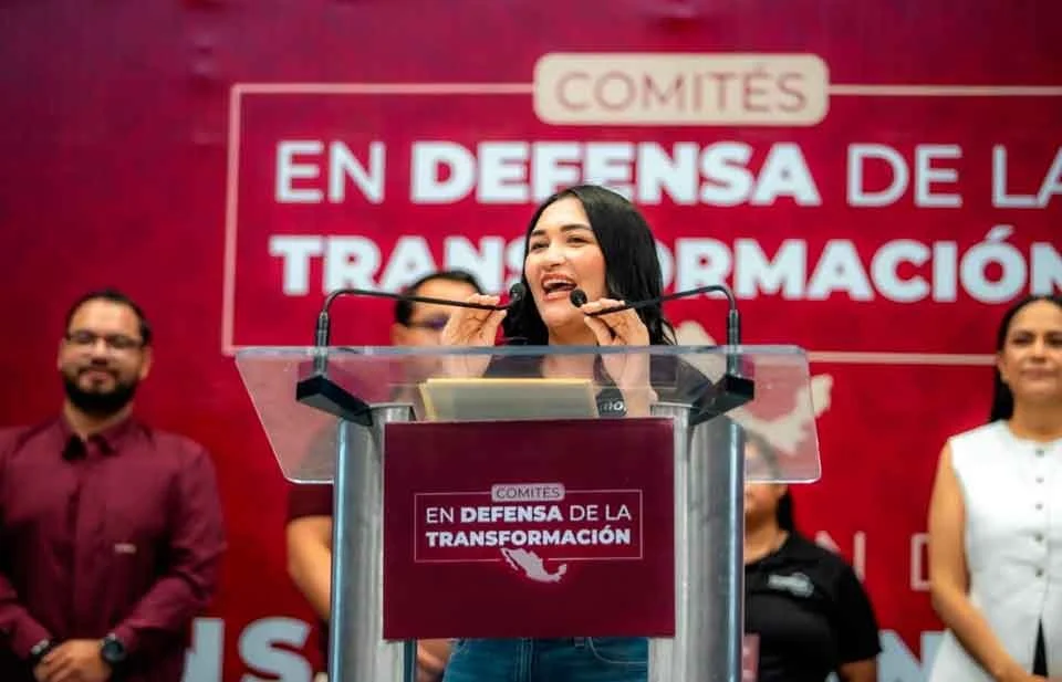 Protesta Morena Chihuahua por mote ‘gobierno de la mu3rt3’