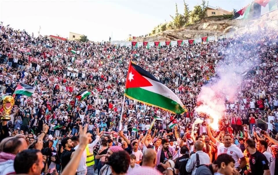 Deja estampida en partido del Mundial un muerto en Jordania