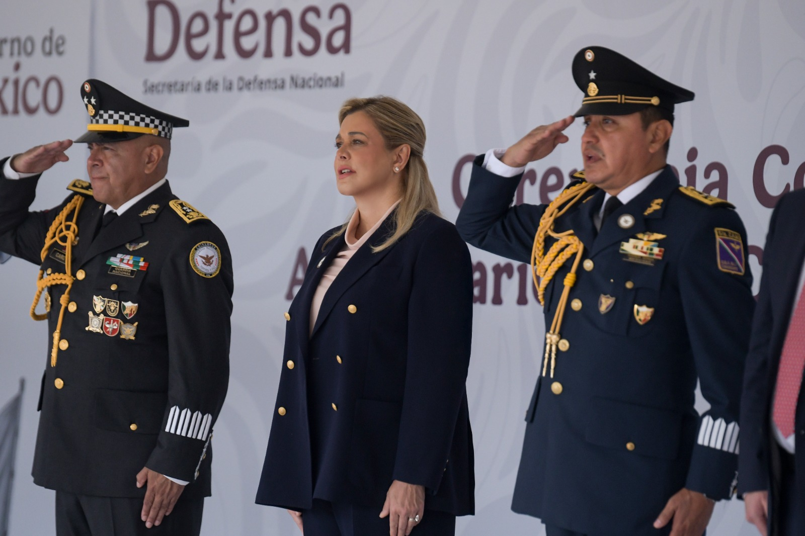 Maru Campos reconoce valor y compromiso de la Guardia Nacional en su 7mo. Aniversario