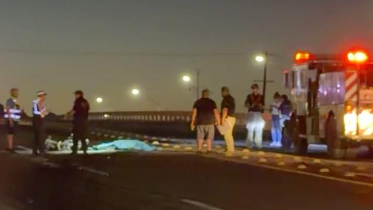 Mu3r3 calcinado motociclista tras brutal choque en Meoqui