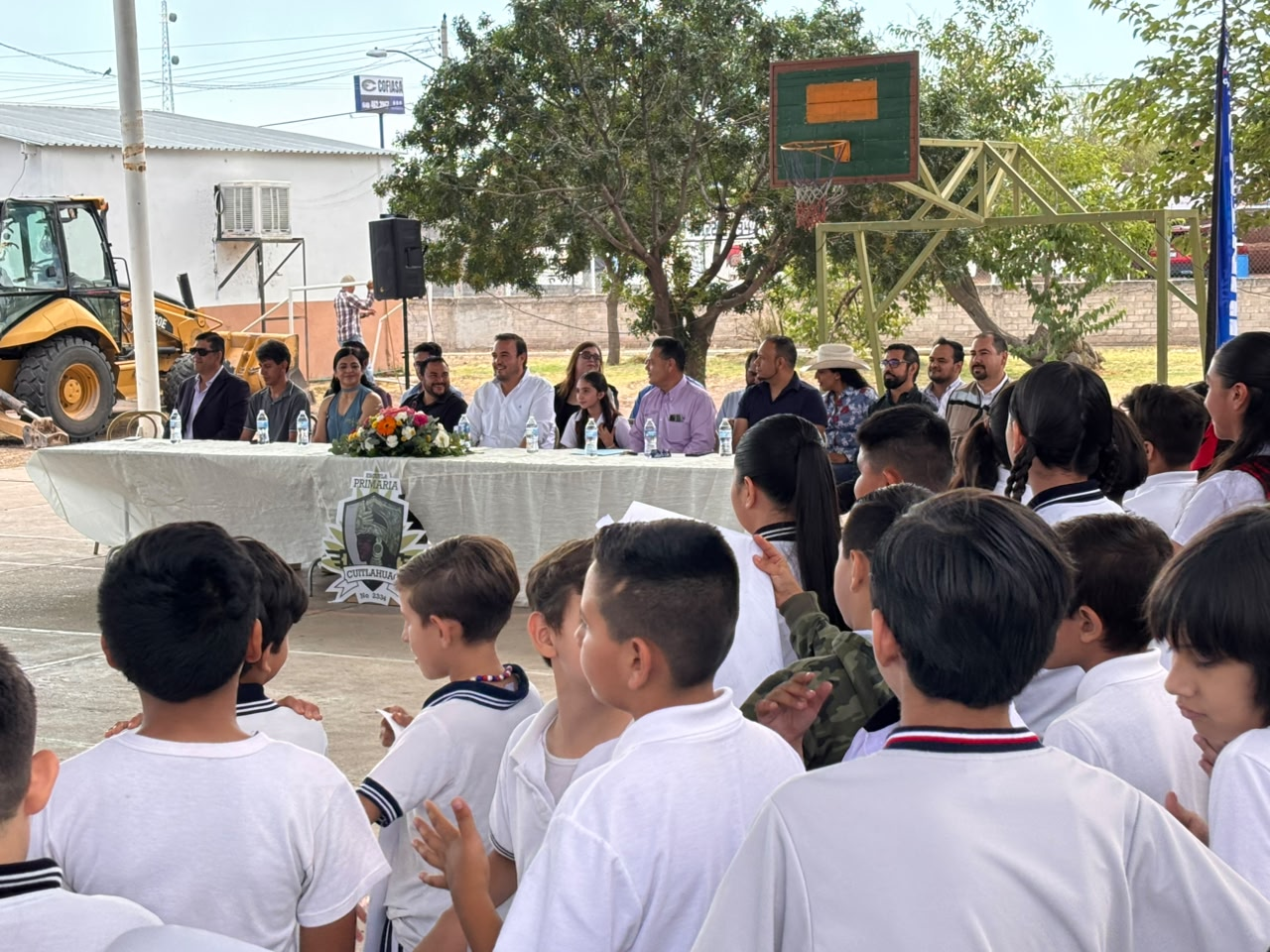 Arranca Gobierno Municipal obra de techumbre en la Primaria Cuitláhuac