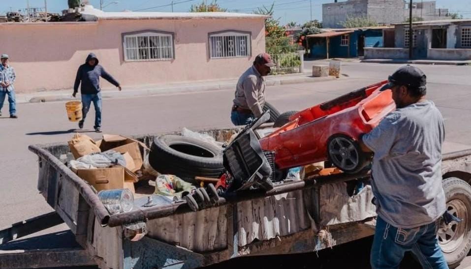 Descacharrización llegará este viernes a Villa Diamante; Servicios Municipales mantiene atención en toda la ciudad