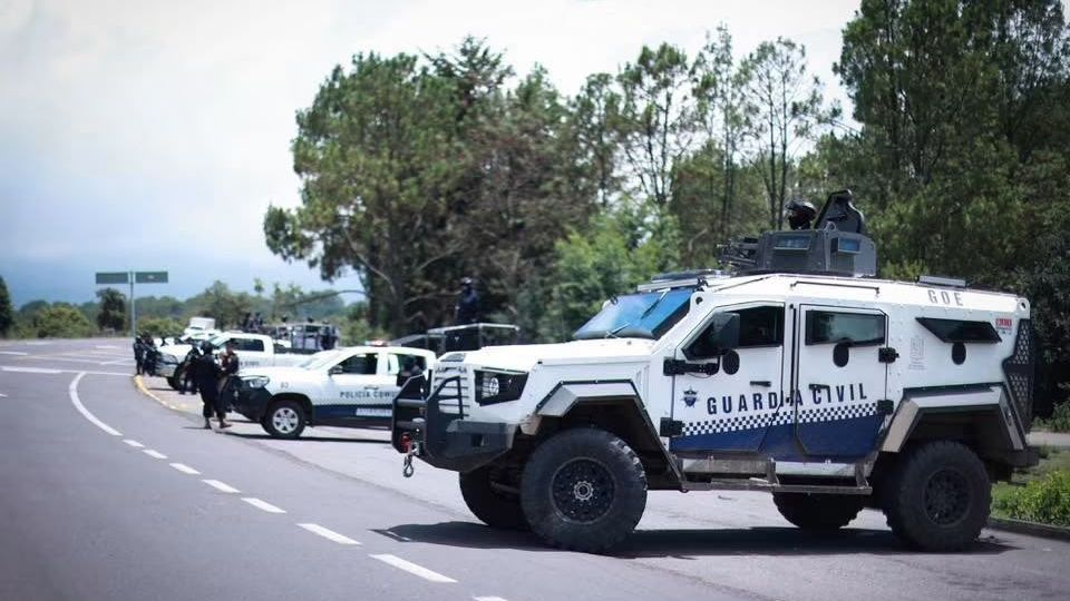 En alerta, fuerzas de seguridad de Michoacán tras detención de “El R-1”, señalado por el asesinato de Carlos Manzo.