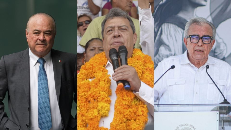 Ruffo y Aguirre, los únicos exgobernadores detenidos por la FGR de Sheinbaum; Rocha Moya sigue libre pese a acusación de EU
