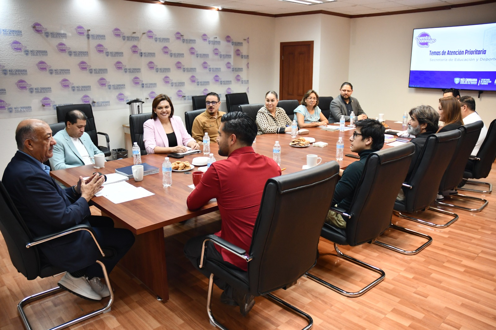 Coordinan SEyD y SEP acciones prioritarias para fortalecer el sistema educativo en Chihuahua