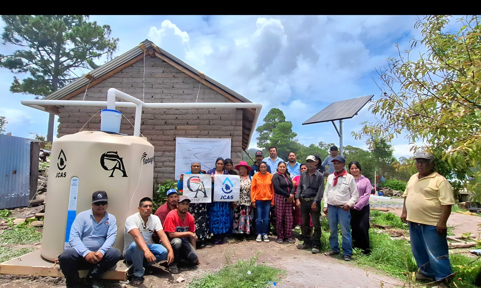 Inician instalación de 150 sistemas de captación de agua de lluvia en la Sierra Tarahumara