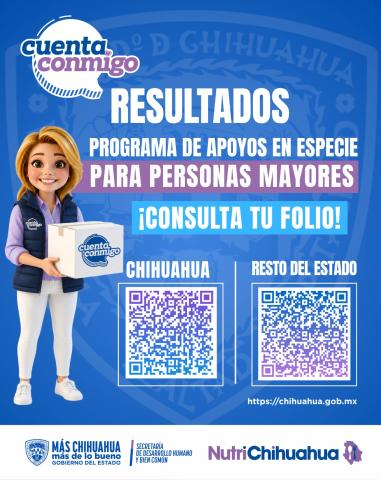 Publica Desarrollo Humano resultados de convocatorias de apoyos en especie para personas mayores y con discapacidad