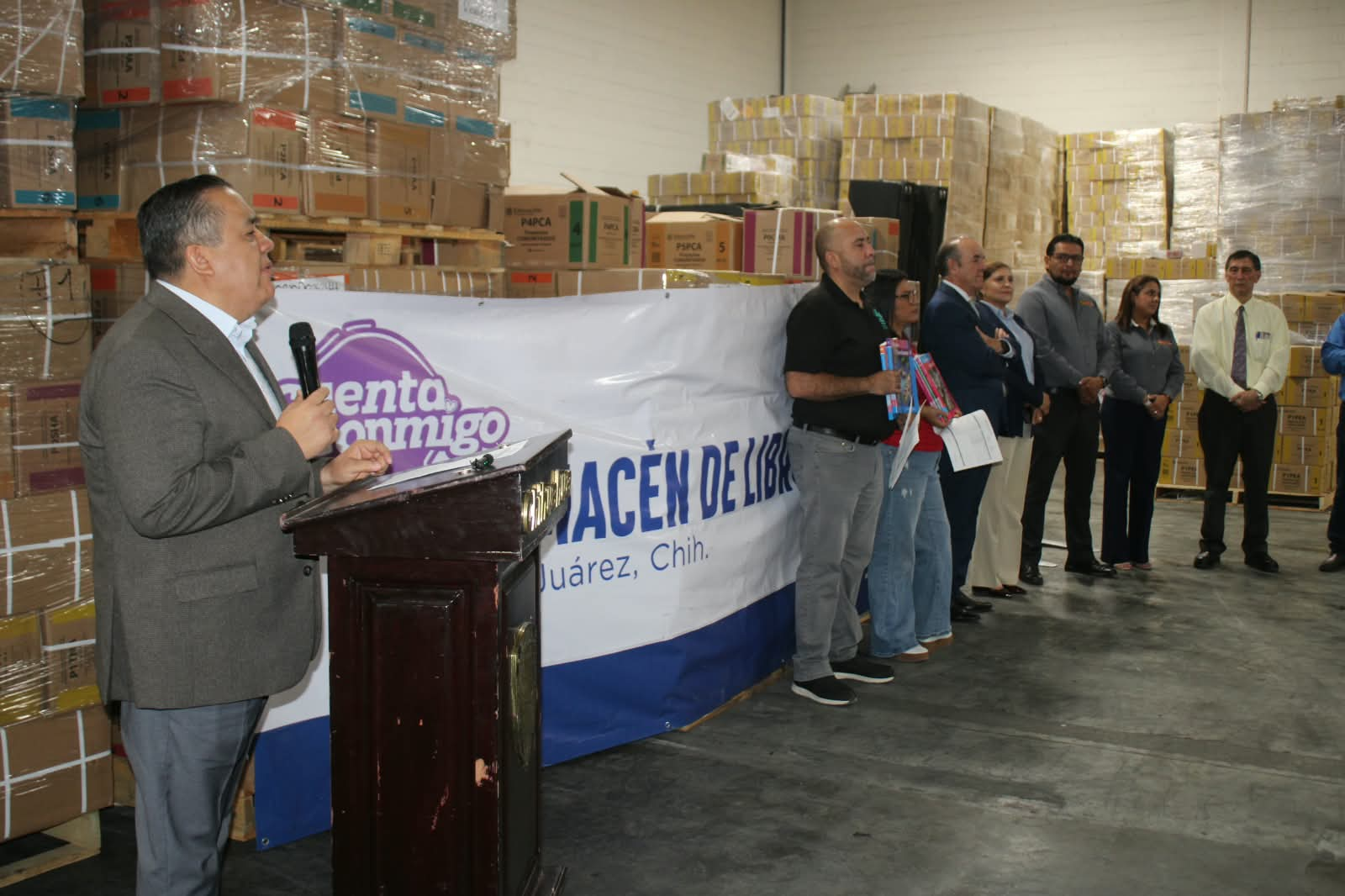 Inicia distribución de más de 1.7 millones de libros de texto en Ciudad Juárez