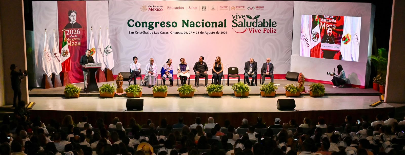 Presente Chihuahua en Congreso Nacional “Vive Saludable, Vive Feliz”
