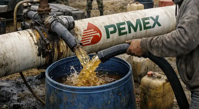 Huachicol fiscal y robo de combustible elevan pérdidas de Pemex a niveles históricos