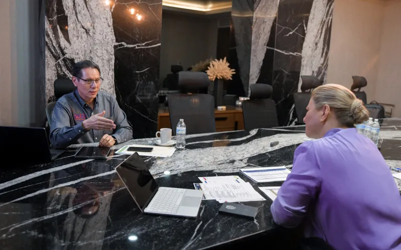 Maru Campos se reúne con secretario de Hacienda para dar seguimiento a la estrategia económica del estado