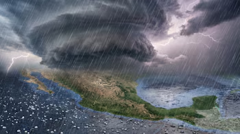 Habrá lluvias intensas en cuatro estados este miércoles y oleaje de hasta nueve metros de altura por el huracán «Polo»